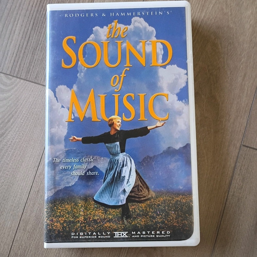The Sound of Music Classic Musical VHS 1993‎ (Clamshell) Untested